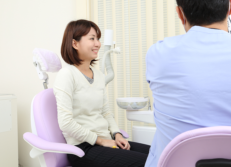 丁寧なカウンセリング 希望に寄り添った治療計画